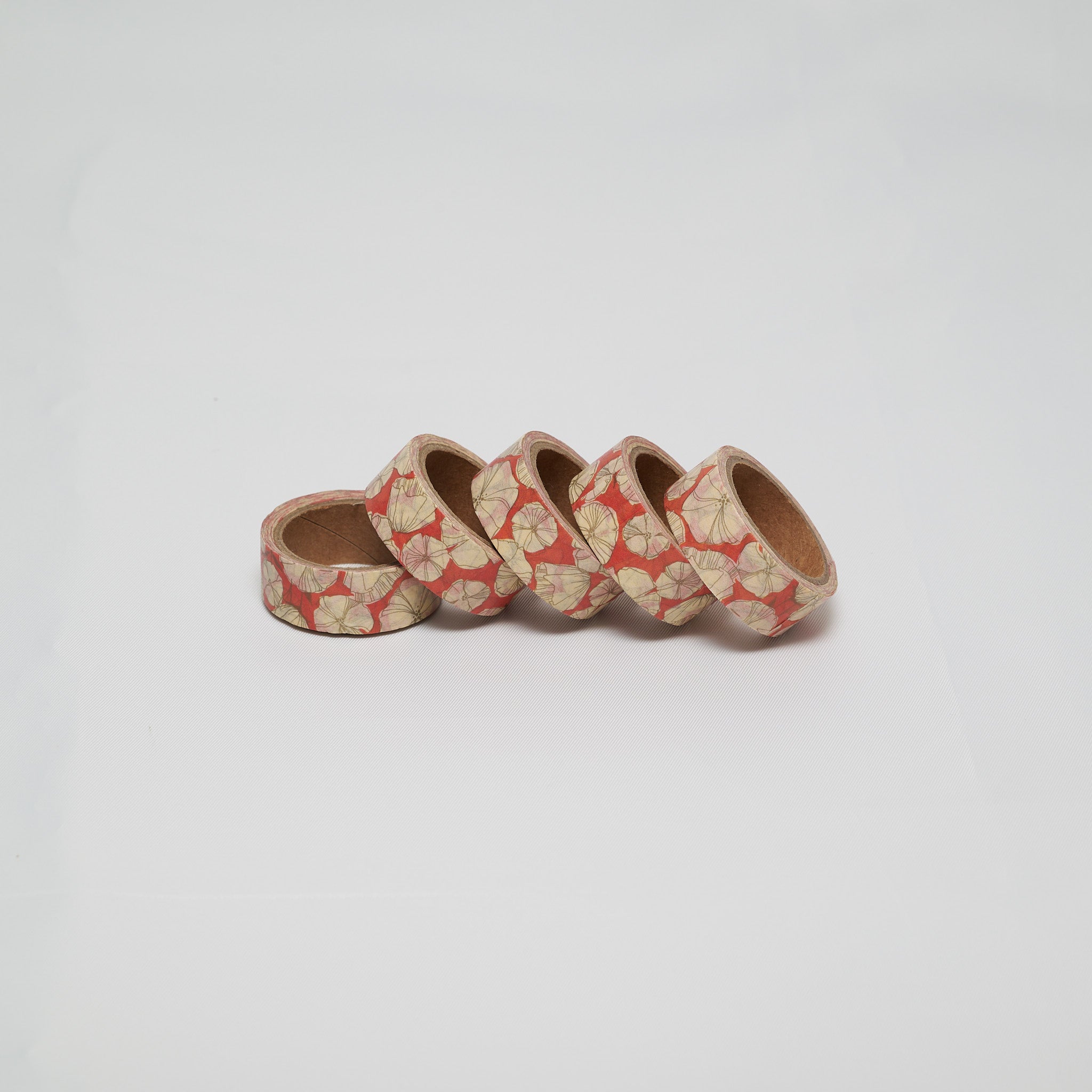 朱色の扇舞 マスキングテープ