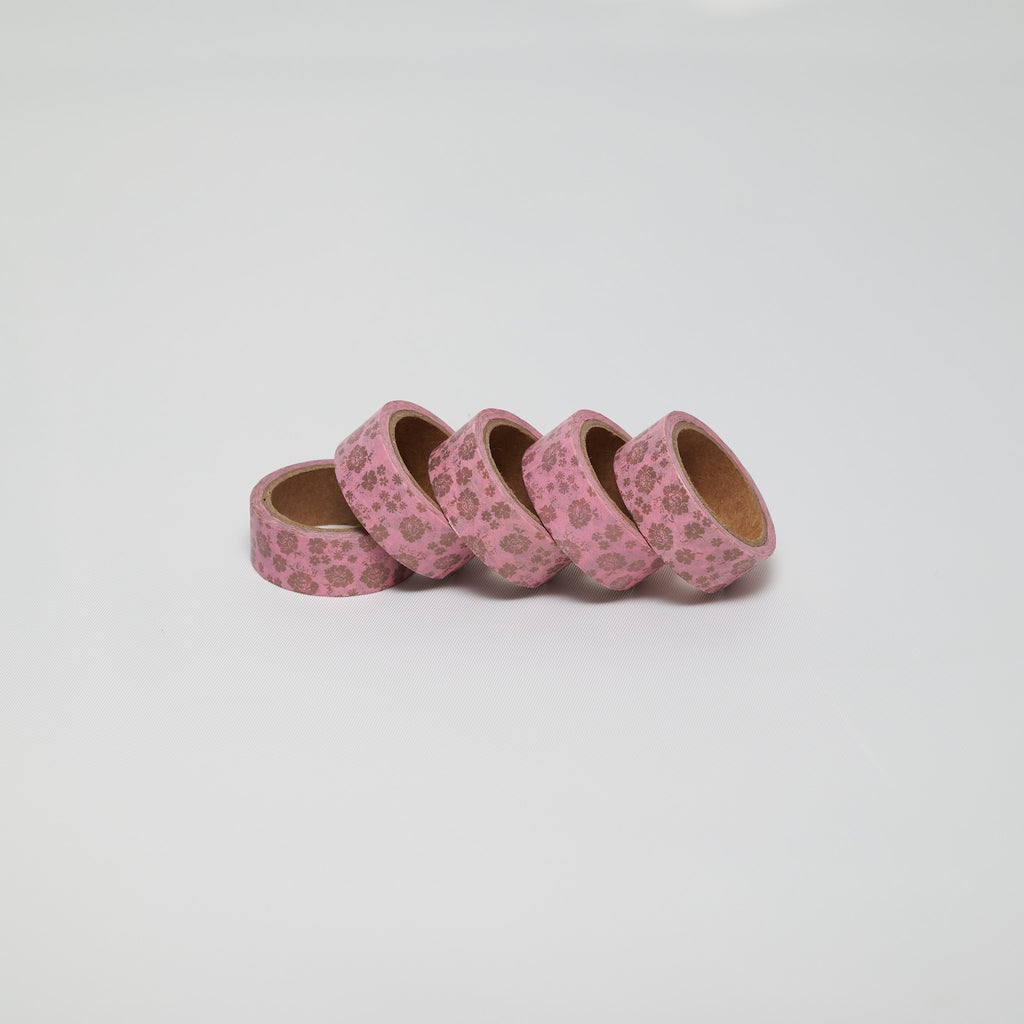桜色の足跡 マスキングテープ